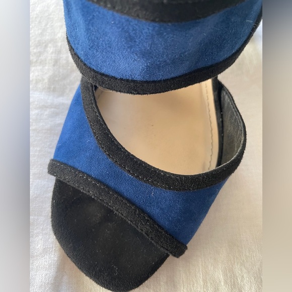 Saks Fifth Avenue Colorblock Sandals - Picture 3 of 9